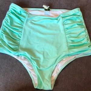 Kortni Jeane mint swimsuit bottoms